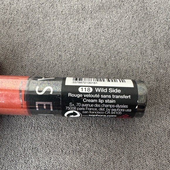 Sephora Cream Lip Stain Wild Side #118 NWT - Picture 1 of 2